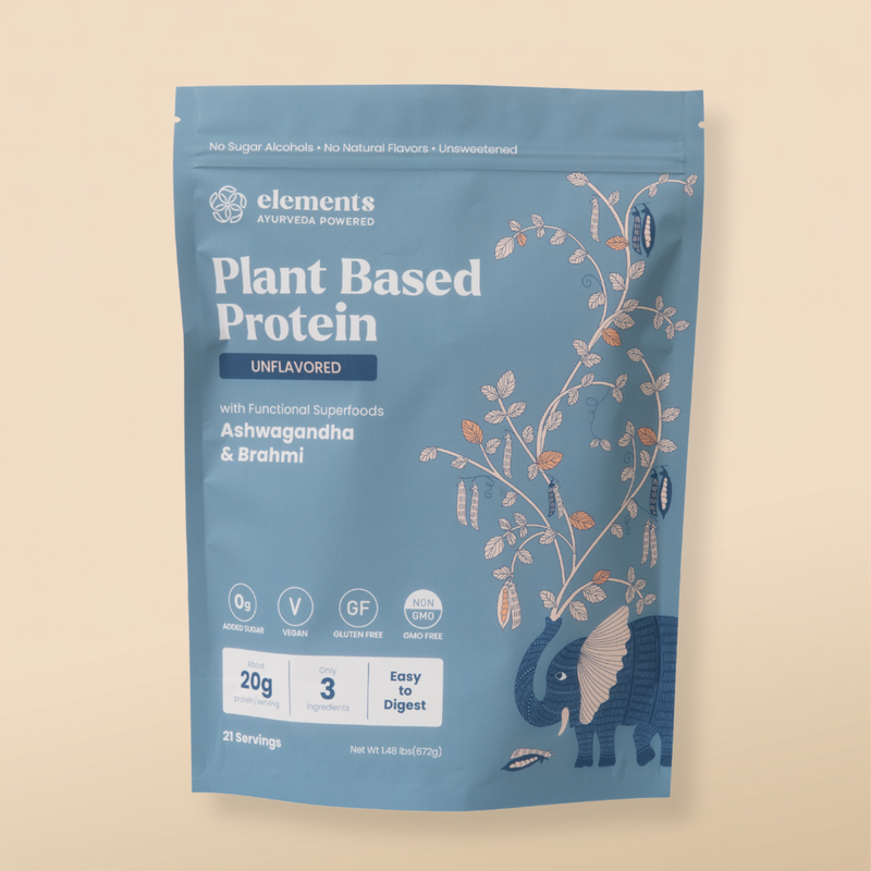 Plant Based Protein Powder: Unflavored (21 Servings)