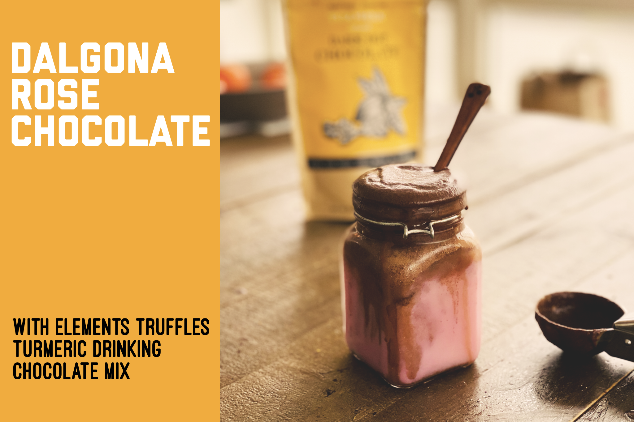 Dalgona Chocolate with Ashwagandha