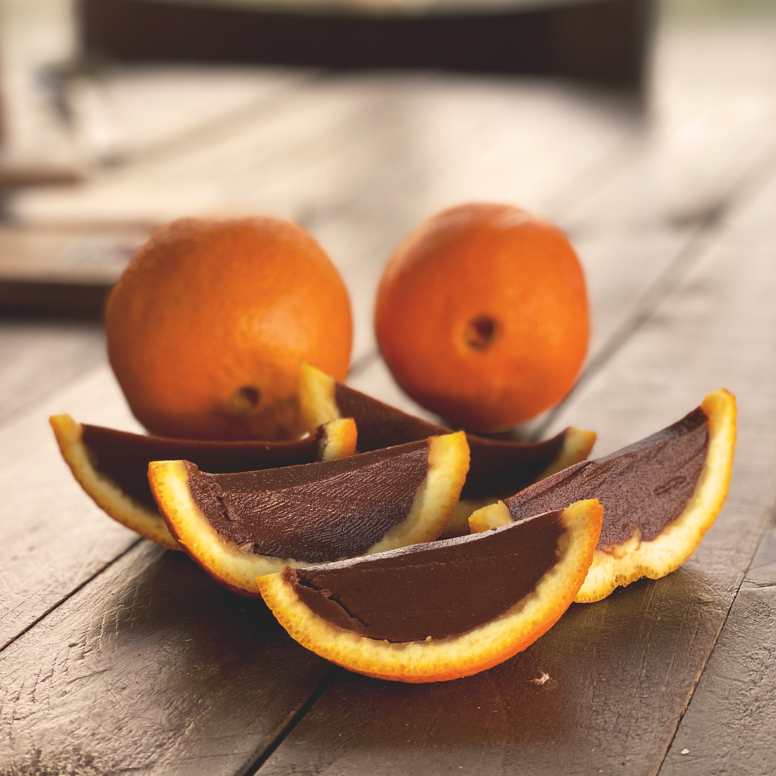 Vegan Dark Chocolate Orange Slices