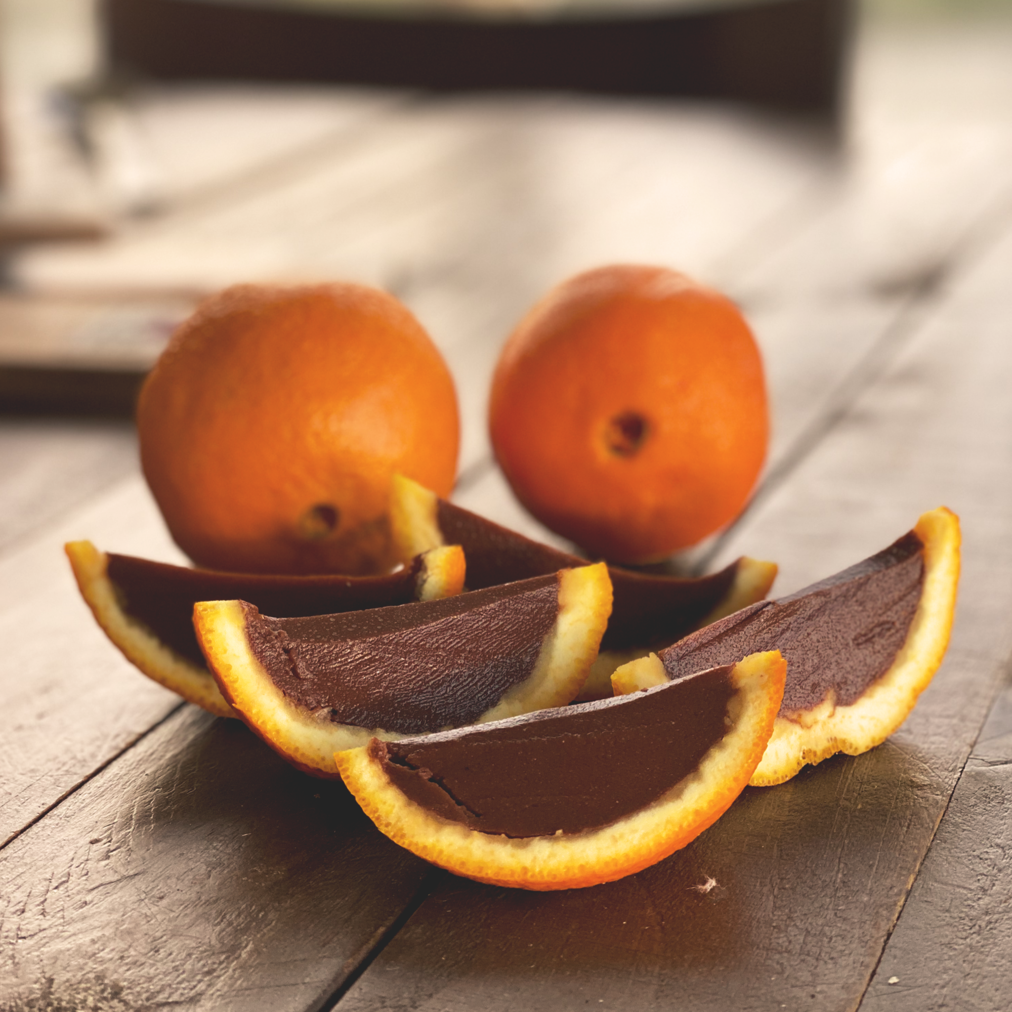 Vegan Dark Chocolate Orange Slices