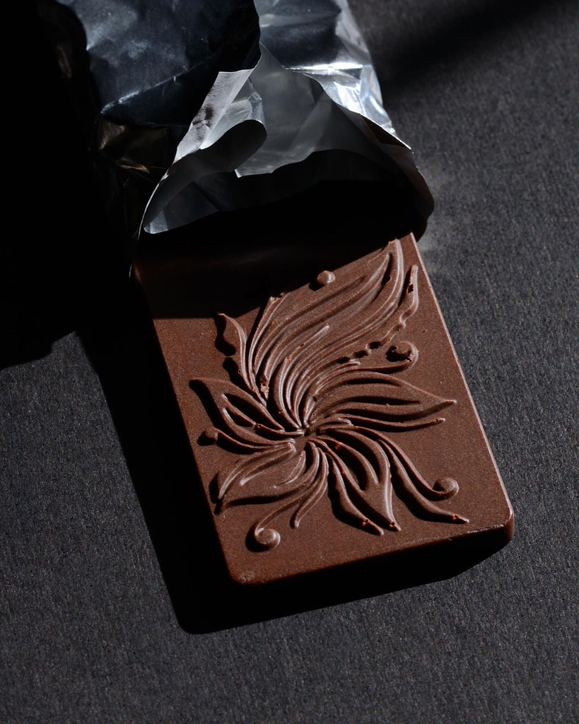 Six tastes of Ayurveda in a chocolate bar