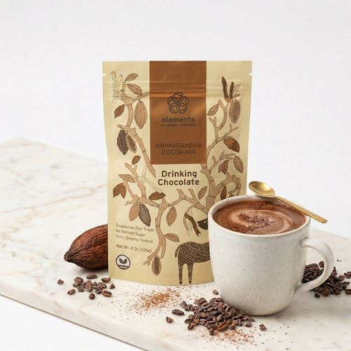 Ashwagandha Hot Chocolate – Elements Truffles