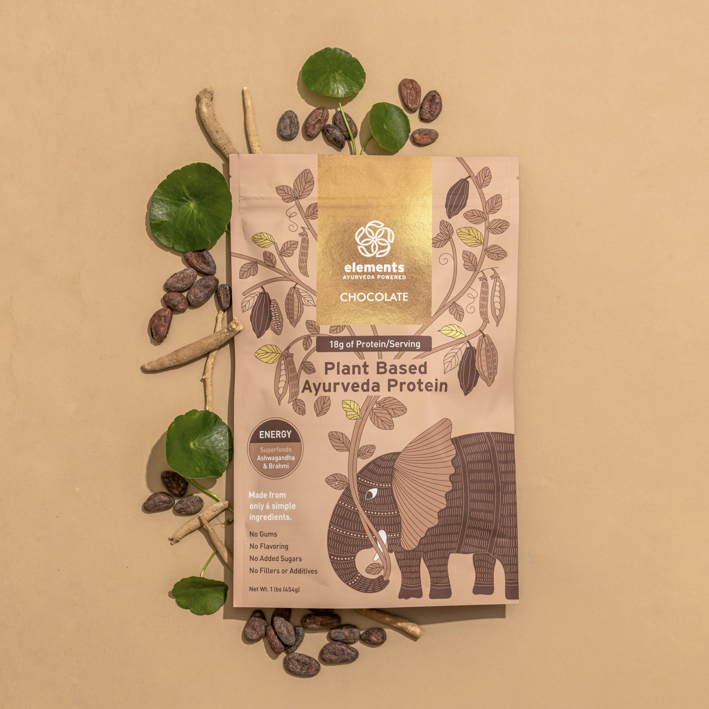 Plant Based Protein Powder: Chocolate (14 Servings)